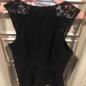 NWOT Michael Kors Peplum Blouse
